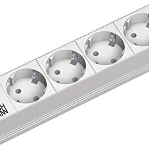 BACHMANN multiprise 10", contact de protection 4 voies sans