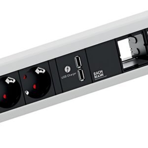 BACHMANN Steckdoseneinheit "DESK 1", 5-fach