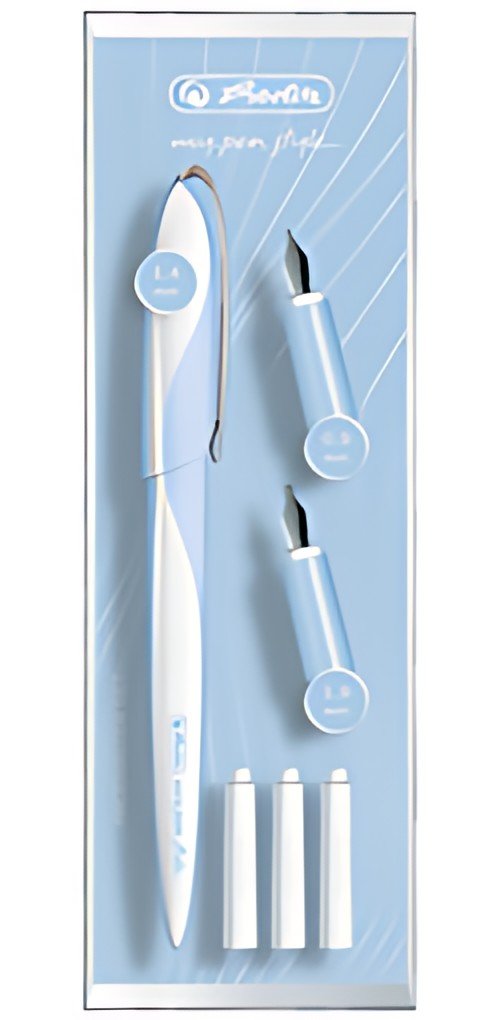 herlitz Kit de calligraphie my.pen Nicewriter Light Blue