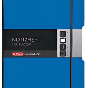 herlitz Carnet de notes my.book flex, A6, PP, bleu