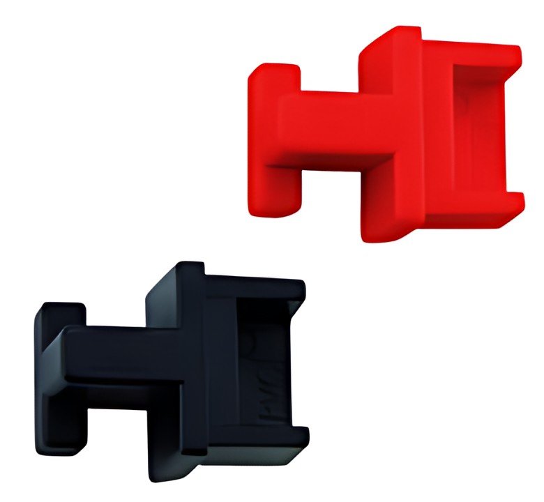 Telegärtner Capuchon protecteur anti-poussière RJ 45, noir
