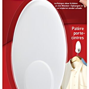 3M Command Crochet pour vêtement, plastique taille XL blanc
