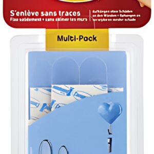 3M Command Recharge languette adhésive, transparent, assorti