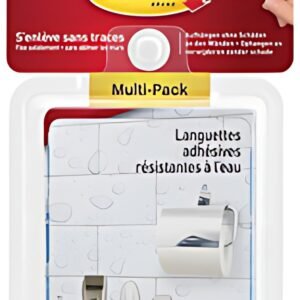 3M Command Languette adhésive pour salle de bain, assorti