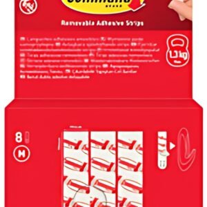 3M Command Paquet de recharge languettes adhésives, blanc