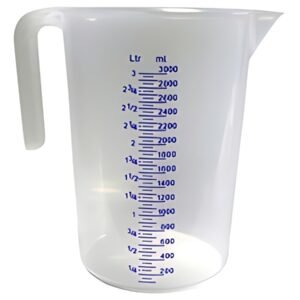 IWH Pichet gradué, transparent, contenu: 1 litre