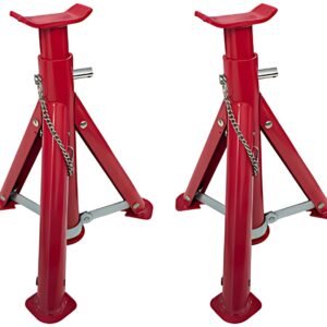IWH Ensemble de chandelles 3 tonnes, rouge