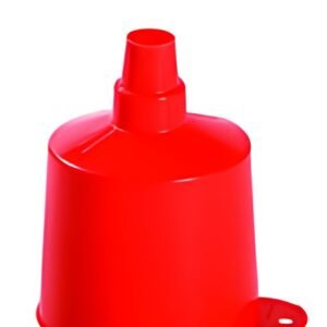 IWH Entonnoir à bouteille, diamètre : 115 mm, orange