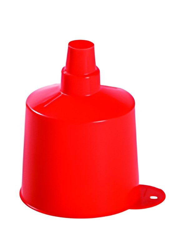 IWH Entonnoir à bouteille, diamètre : 115 mm, orange