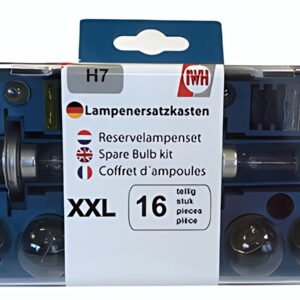 IWH Coffret d'ampoules de rechange de voiture H7, 16 pièces