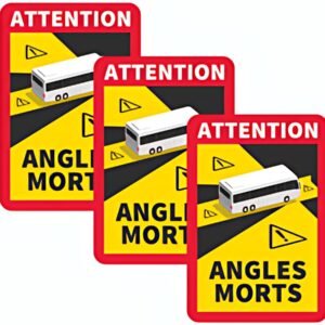 IWH Autocollant Angles morts, 3 pièces