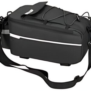 IWH Sac isotherme pour porte-bagages de vélo, noir