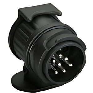 IWH Adaptateur court pour voiture, 13 sur 7 broches, 12 volt