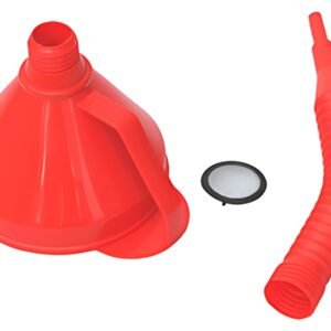 IWH Entonnoir, avec sortie coudée, diamètre: 160 mm, orange