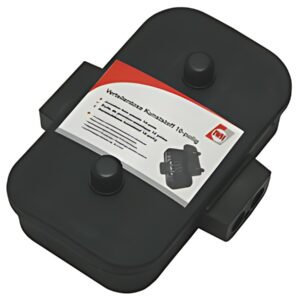 IWH Boîte de raccordement, plastique, 10 pôles, noir