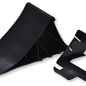 IWH Cale de roue avec support, noir