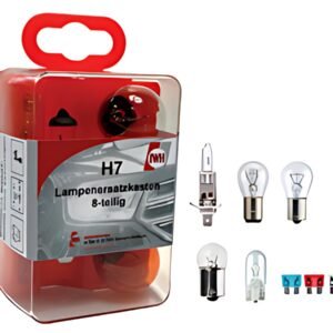 IWH Kit d'ampoules et de fusibles de rechange H7, 8 pièces