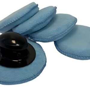 IWH Disque microfibre pour voiture, avec poignée amovible
