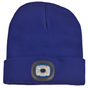 IWH Bonnet avec lampe LED, bleu