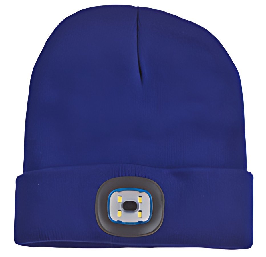 IWH Bonnet avec lampe LED, bleu