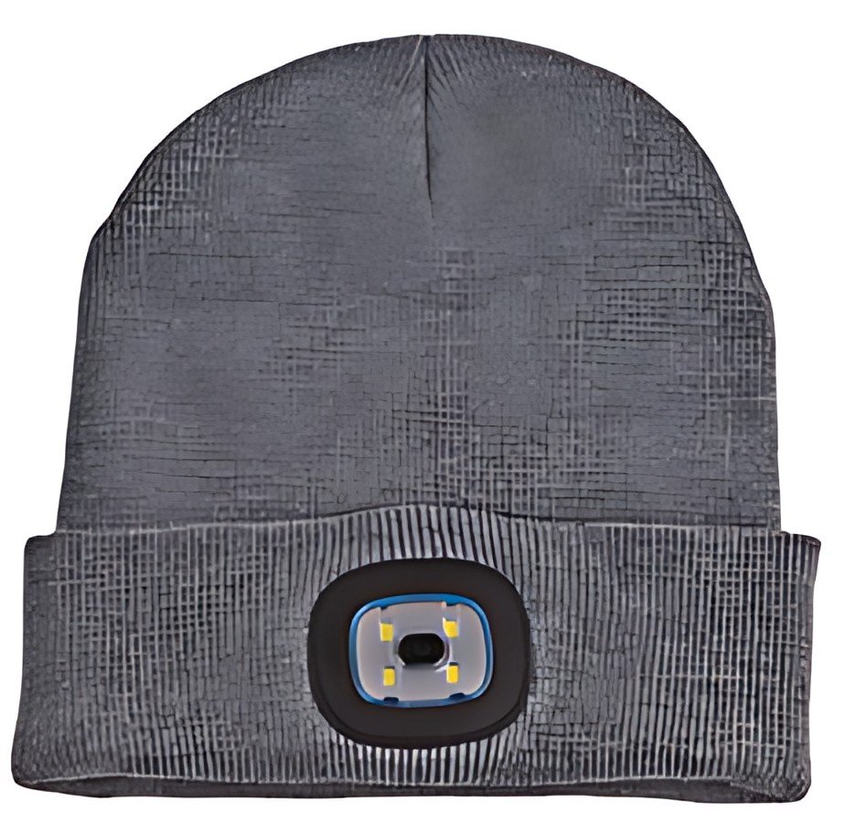 IWH Bonnet avec lampe LED, gris