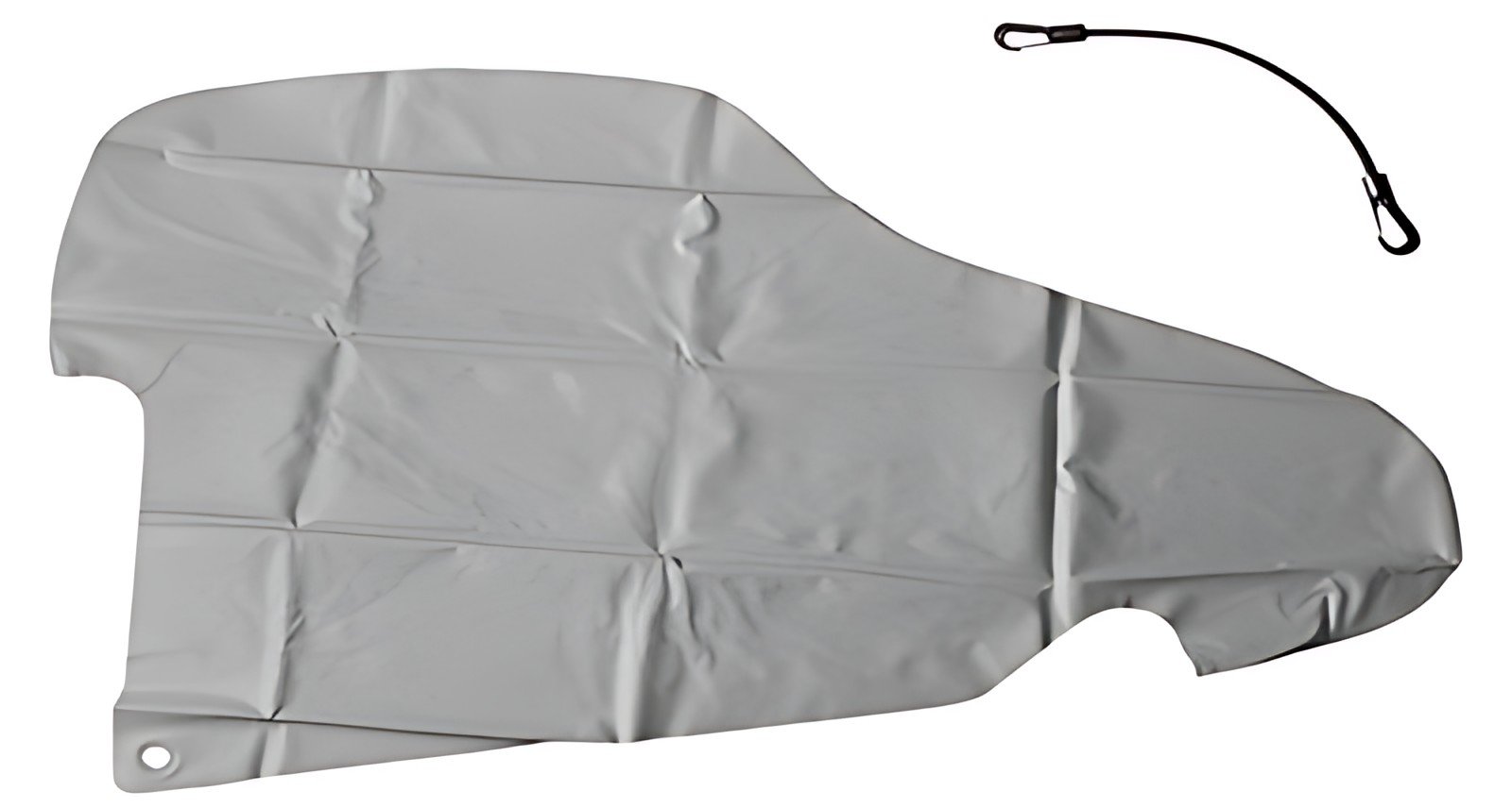 IWH Housse pour barre d'attelage de remorque, gris