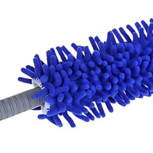 IWH Brosse microfibres pour jantes, bleu/gris