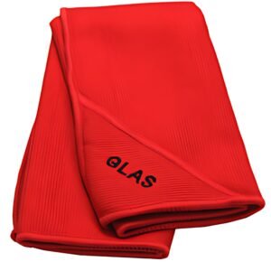 IWH Chiffon microfibres, pour les glaces, rouge