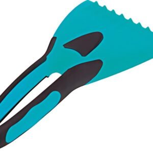 IWH Grattoir 2K avec poignée souple, longueur: 215 mm, bleu