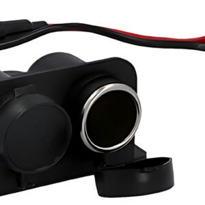 cartrend Prise de courant double, 6 & 12 V, max 8 A chacun