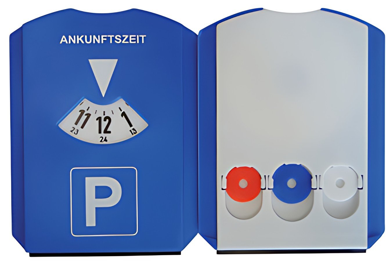 uniTEC Disque de stationnement multifonction, en plastique