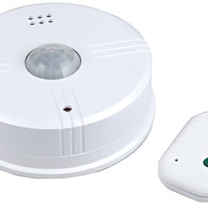 uniTEC Alarme de plafond sur 360 degrés, avec télécommande