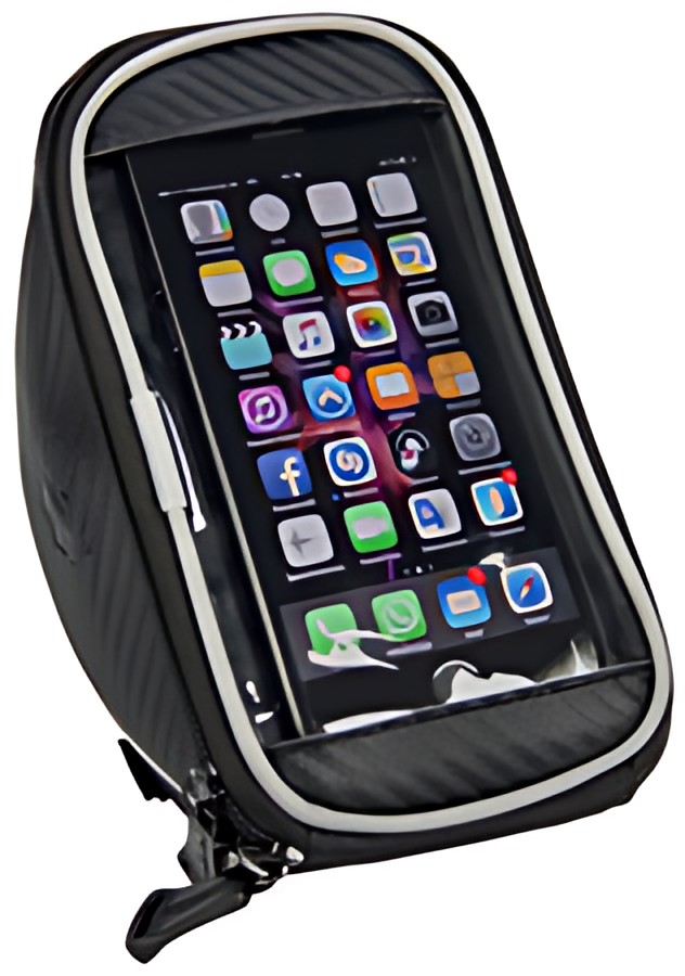 FISCHER Sacoche de guidon avec une poche pour smartphone