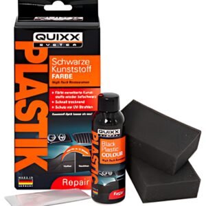 QUIXX Peinture pour plastique, noir