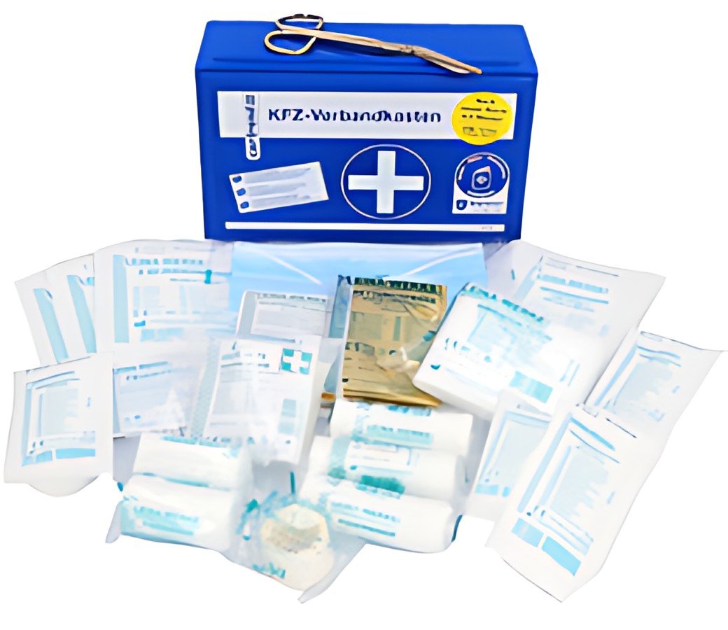 cartrend Trousse auto de premiers secours Classic, bleu