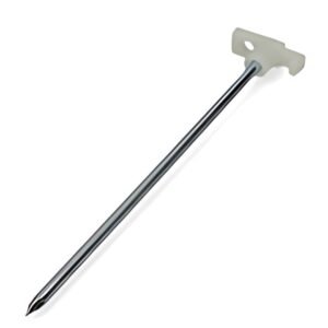 cartrend Piquet de tente, longueur : 240 mm, fluorescent