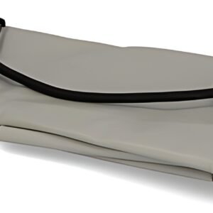 cartrend Housse pour timon, en plastique, gris