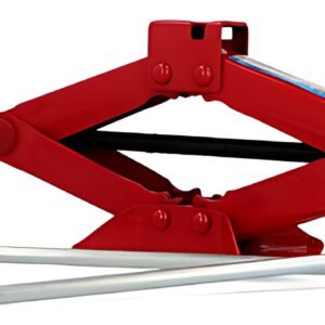 cartrend Cric de levage pantographe avec manivelle, 1 tonne