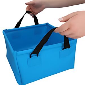 cartrend Bassine, pliable, carré, 15 litres