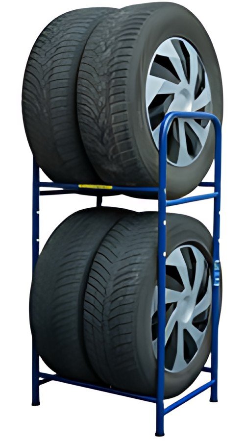 GOODYEAR Rayonnage pour pneus de voiture, pour 4 pneus, bleu