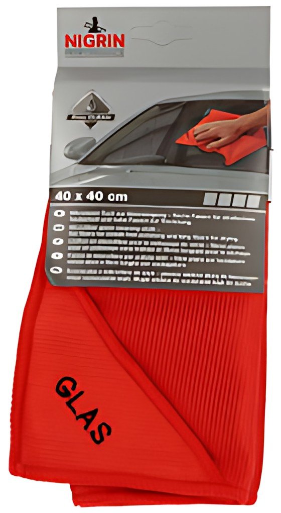 NIGRIN Performance Chiffon en microfibre, pour verre