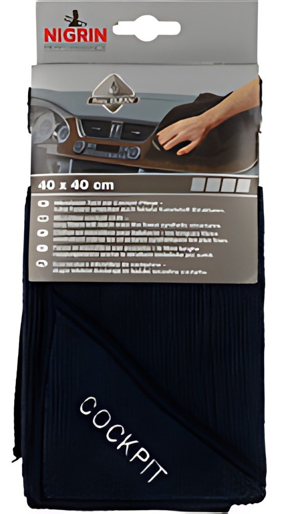 NIGRIN Performance chiffon en microfibres, pour habitacle