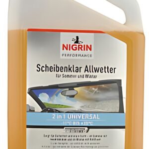 NIGRIN antigel pour vitres de voiture toutes saisons, mélange prêt, 3 l