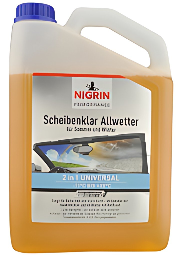 NIGRIN antigel pour vitres de voiture toutes saisons, mélange prêt, 3 l