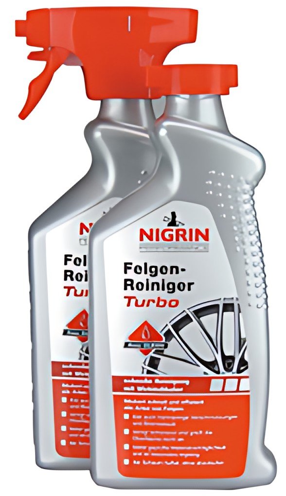 NIGRIN Nettoyant pour jantes Turbo, 500 ml
