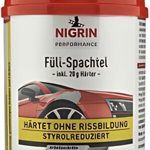 NIGRIN Performance Füll-Spachtel, 1 kg, hellgrau