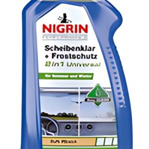 NIGRIN Performance vitre de voiture transparente + protection antigel 2en1, 1l