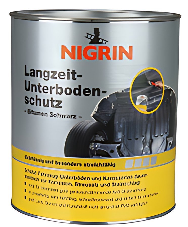 NIGRIN bitume de protection longue durée pour soubassement, noir, 2,5 kg