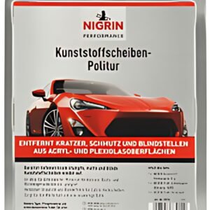 Kit de polissage pour disques en plastique NIGRIN, 3 pièces
