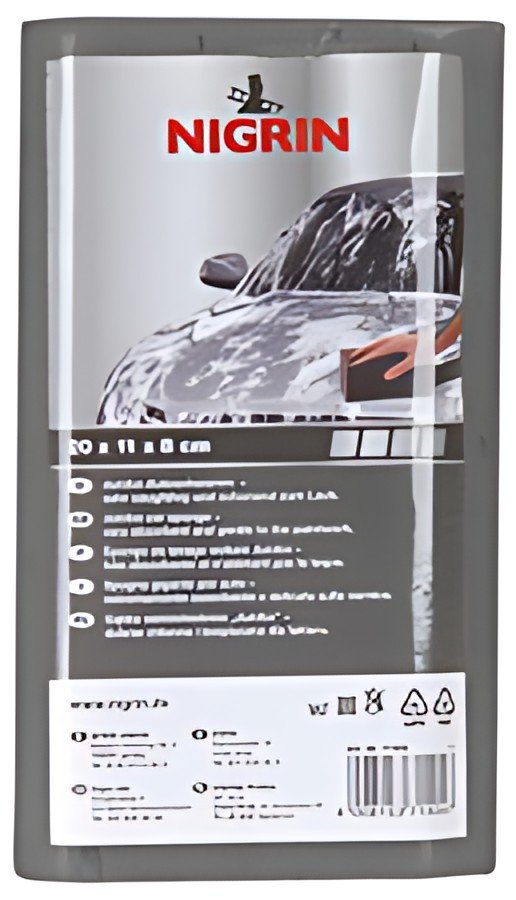 NIGRIN Eponge universelle pour voiture Jumbo, gris